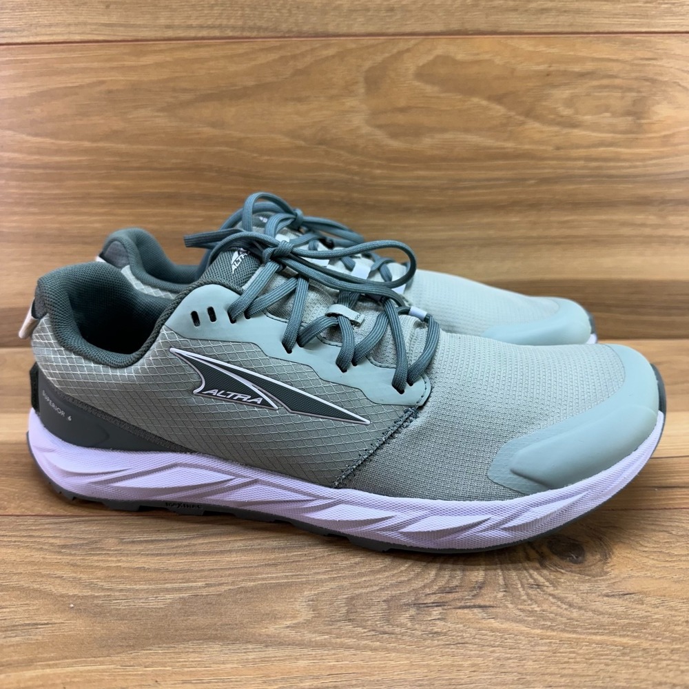 Altra Superior 6 Trail Womens 11.5 W Green Zero Drop Running Walking Sneakers